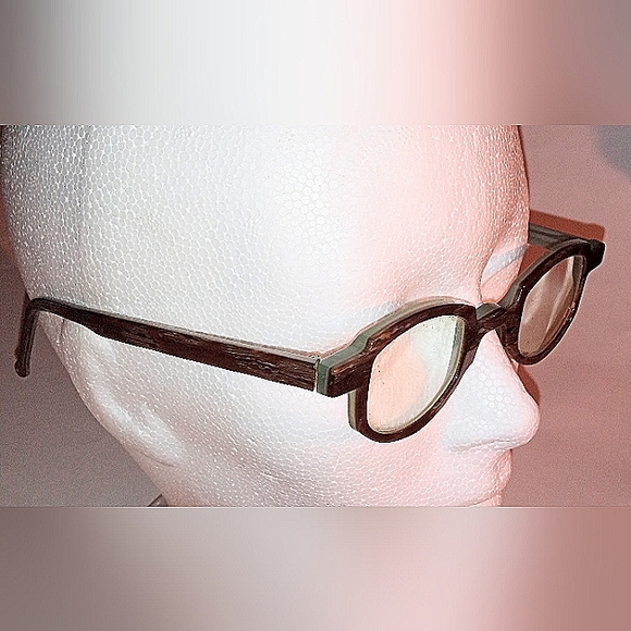 ANNE ET VALENTIN Handmade Caiman 00D Eyeglasses Frames - Picture 4 of 10